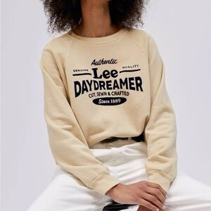 NWT! Daydreamer x Lee Workwear Raglan Sweatshirt Sz XS